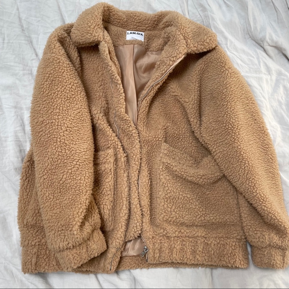 I AM GIA TEDDY COAT